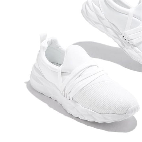 Damen Sneaker | Leichtgewicht | Niedrig | Schnürsenkellos | Slip-On | Atmungsaktiv-Luzern Mode