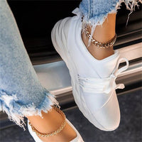 Damen Sneaker | Leichtgewicht | Niedrig | Schnürsenkellos | Slip-On | Atmungsaktiv-Luzern Mode