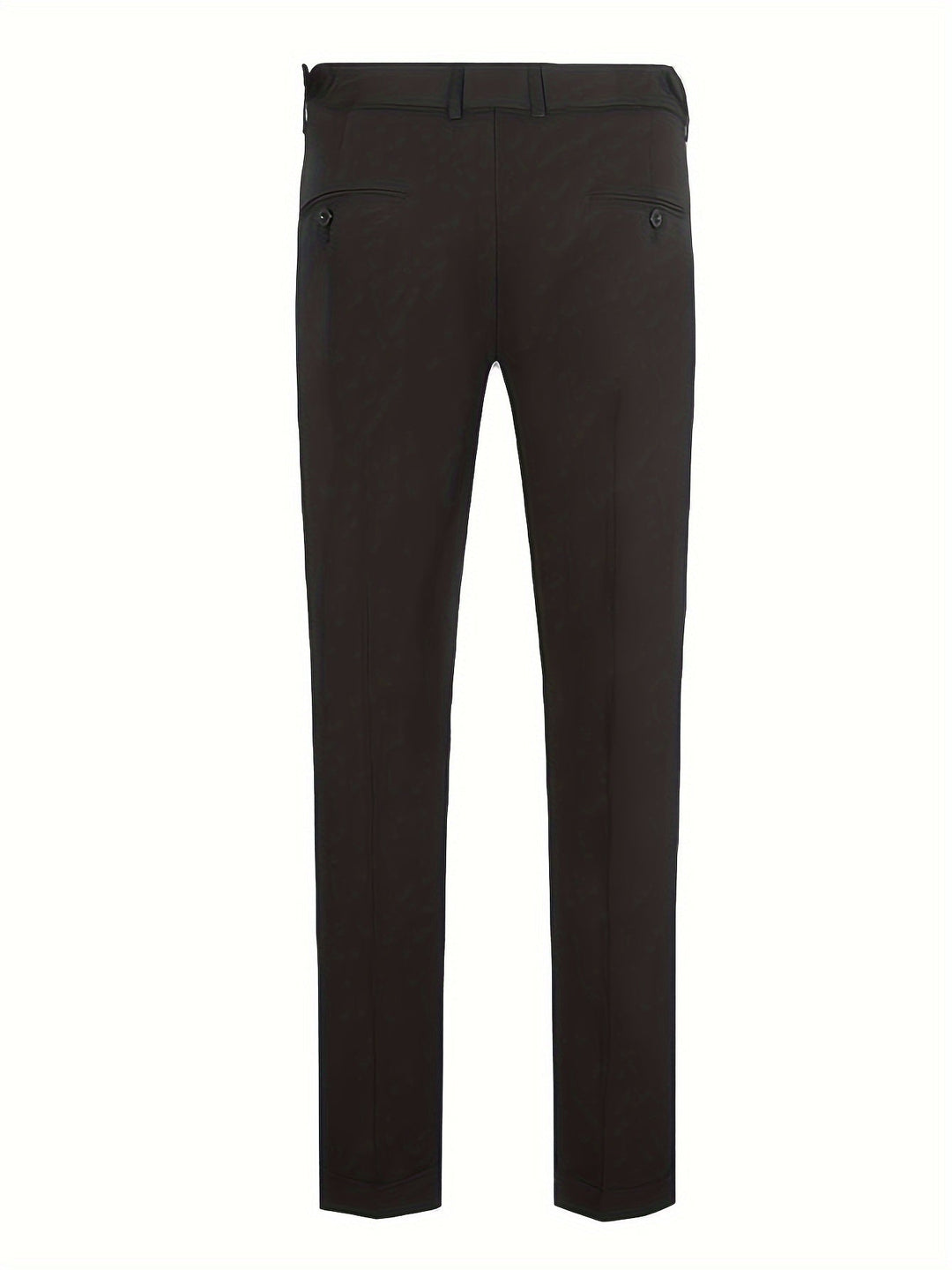 Elegante Herren Anzughose mit Hohem Bund und Falten-Luzern Mode