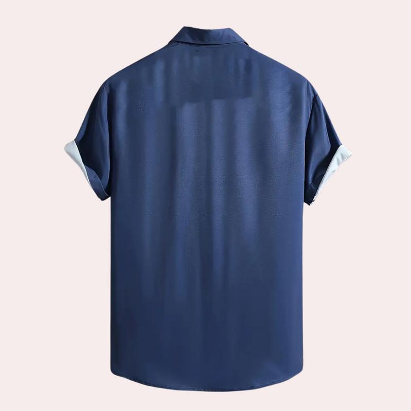 Herren Hemd mit Knopfdetail - Elegantes Businesshemd-Luzern Mode