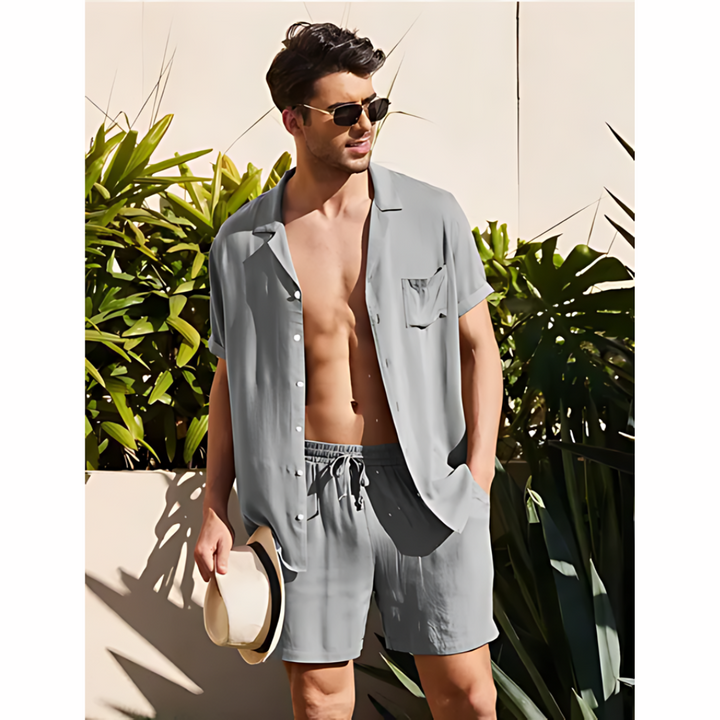 Leinen Herren Sommeranzug – Jairo