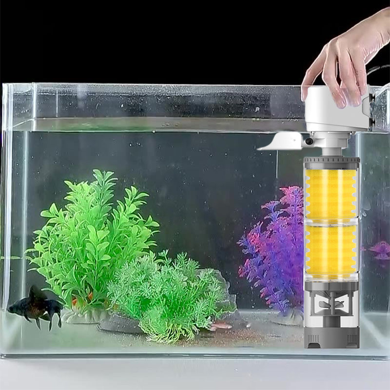 Aquariumfilter | Leise | Kompakt | Elektrisch | Leistungsstark | Sauerstoff-Luzern Mode
