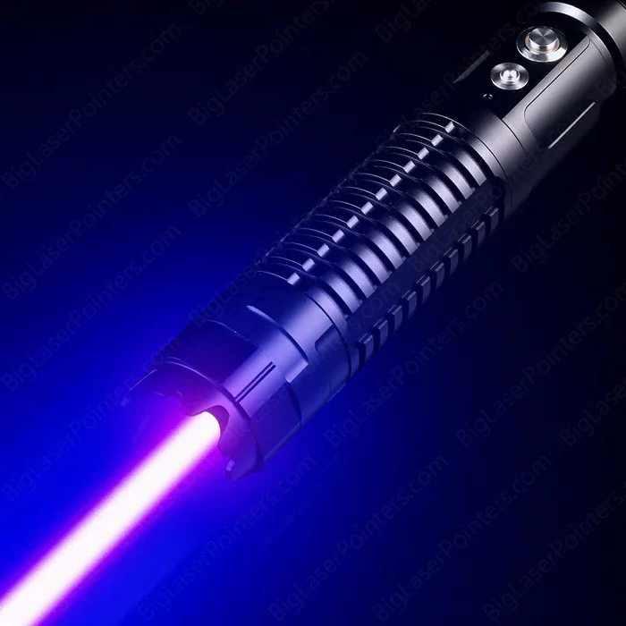 Laser-Taschenlampe | Blau | Vielseitig | Leistungsstark | Langlebig | Kompakt | Outdoor-Luzern Mode