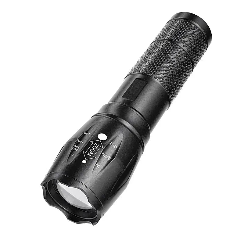 Taschenlampe | Stahl Leistungsstark 1000 Lumen Hell Langlebig Vielseitig Zoom-Luzern Mode