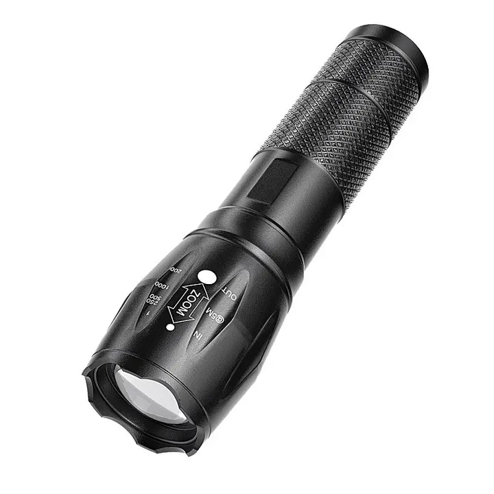 Taschenlampe | Stahl Leistungsstark 1000 Lumen Hell Langlebig Vielseitig Zoom-Luzern Mode