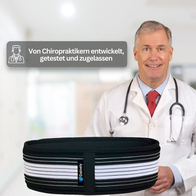 Beckenstützgürtel | Vielseitig Verstellbar Diskret Atmungsaktiv Bequem-Luzern Mode