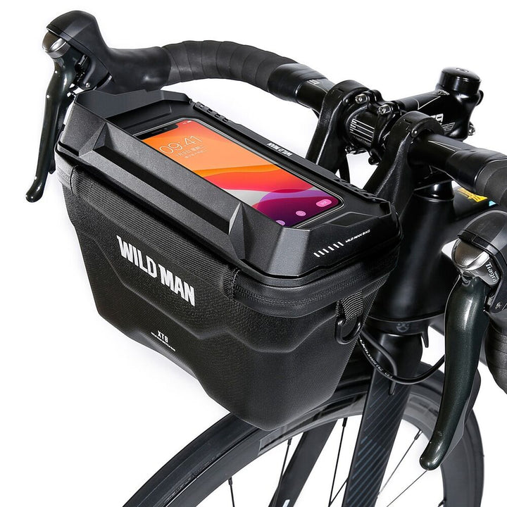 Lenkertasche | Smartphonehalter Geräumig Praktisch Vielseitig Langlebig-Luzern Mode