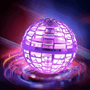 Boomerang-Ball | LED Leuchtend Interaktiv Wiederaufladbar Langlebig Einzigartig-Lila-Luzern Mode