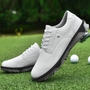 Herren Golfschuhe mit Spikes für optimalen Halt-Weiß-40-Luzern Mode