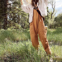 Stylischer Damen Jumpsuit | Lässig | Taschen | Sommer Look | weich & dehnbar-Luzern Mode