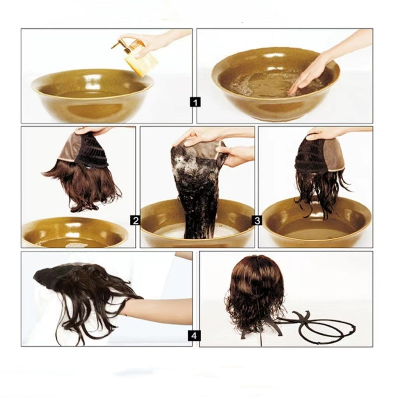 Clip-in Pferdeschwanz | Erweiterung | Voll | Wellig | Lang | Synthetisch-Luzern Mode