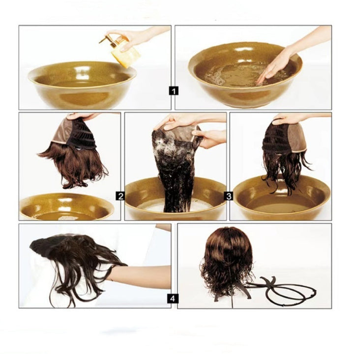 Clip-in Pferdeschwanz | Erweiterung | Voll | Wellig | Lang | Synthetisch-Luzern Mode