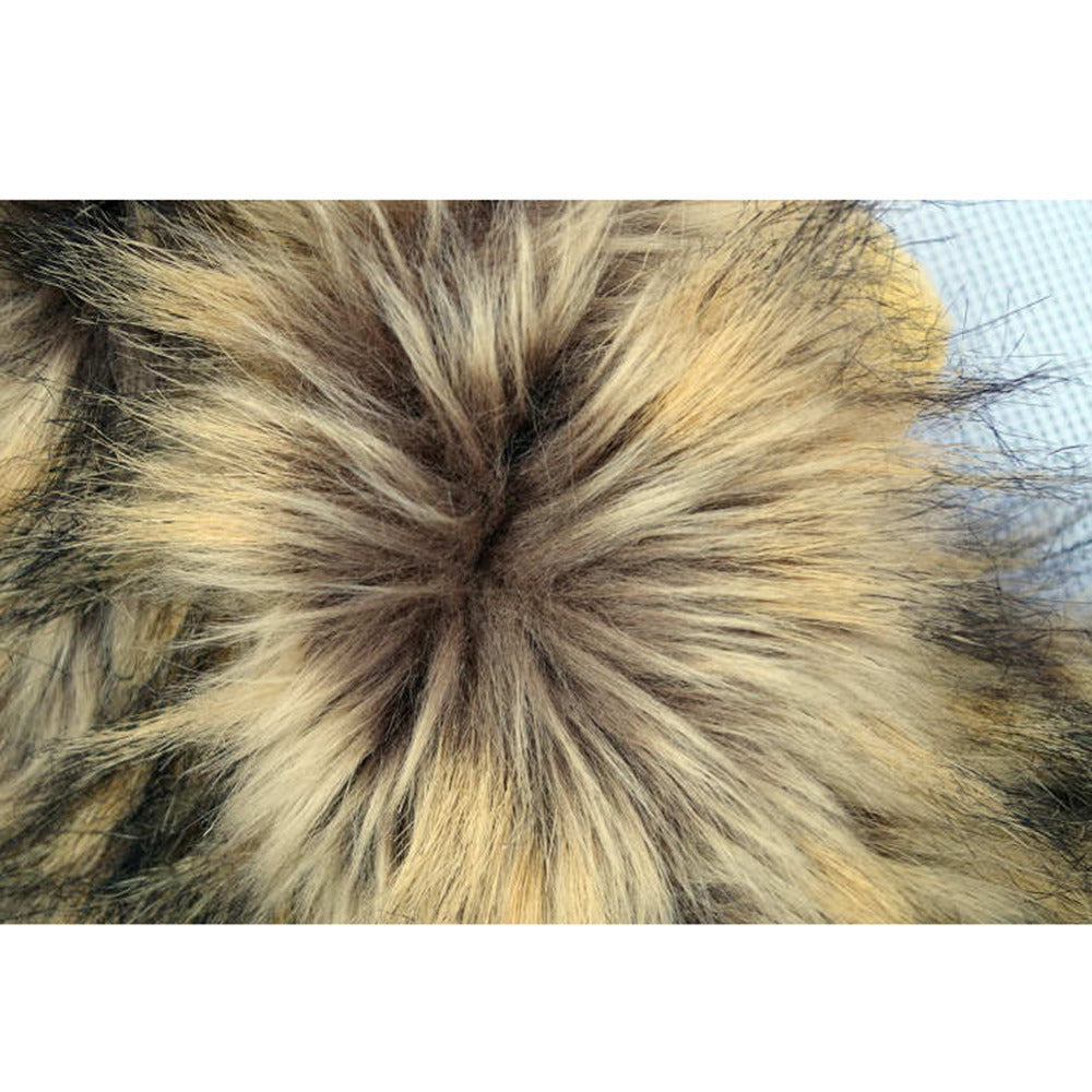 Katzen Löwenmähnen | Plüsch | Weich | Süß | Verkleiden | Lustig | Outfit-Luzern Mode