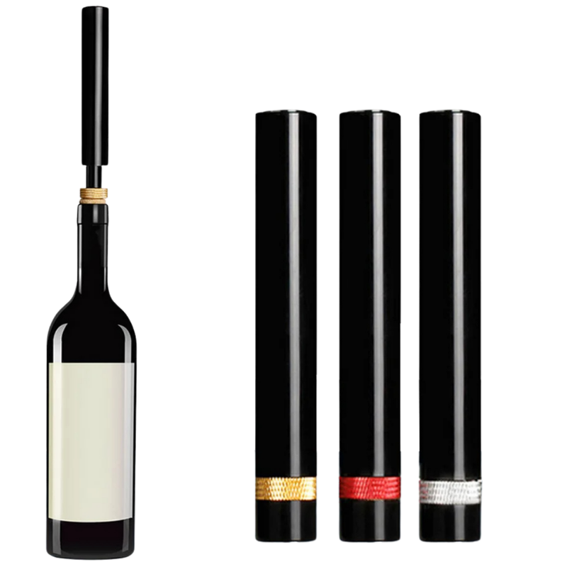 Weinöffner | Luftdruck | Einfach | Schnell | Edelstahl | Langlebig | Modern | Kompakt-Luzern Mode