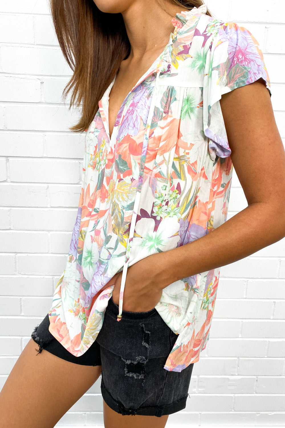 Luftige Damen Sommertop – Isaline