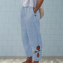 Luftige Damenhose mit lockerer Passform – Mireen