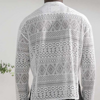 Herren Sommer Strand Outfit aus Spitze - Leicht und Atmungsaktiv-Luzern Mode