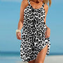 Luftige Leopardenmuster Sommerkleid – Noa