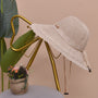 Strandhut Damen | Sommerhut Luftig | Sonnenschutz | Leicht & Atmungsaktiv-Beige-Luzern Mode