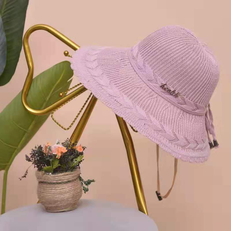 Strandhut Damen | Sommerhut Luftig | Sonnenschutz | Leicht & Atmungsaktiv-Rosa-Luzern Mode