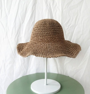 Strandhut Damen Sommer | Atmungsaktiv | Neutral | Komfortabel | Must-have Look-Khaki-Luzern Mode