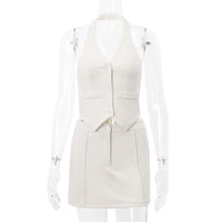 Sommer Outfit Damen Büro | Zweiteiler mit Hose | Leicht bequem kombinierbar-Luzern Mode