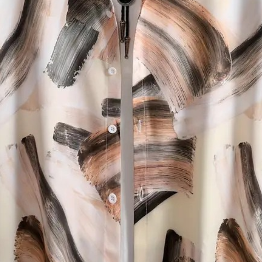 Abstrakte Tapete mit Pinselstrichen - Modernes Wanddesign-Luzern Mode