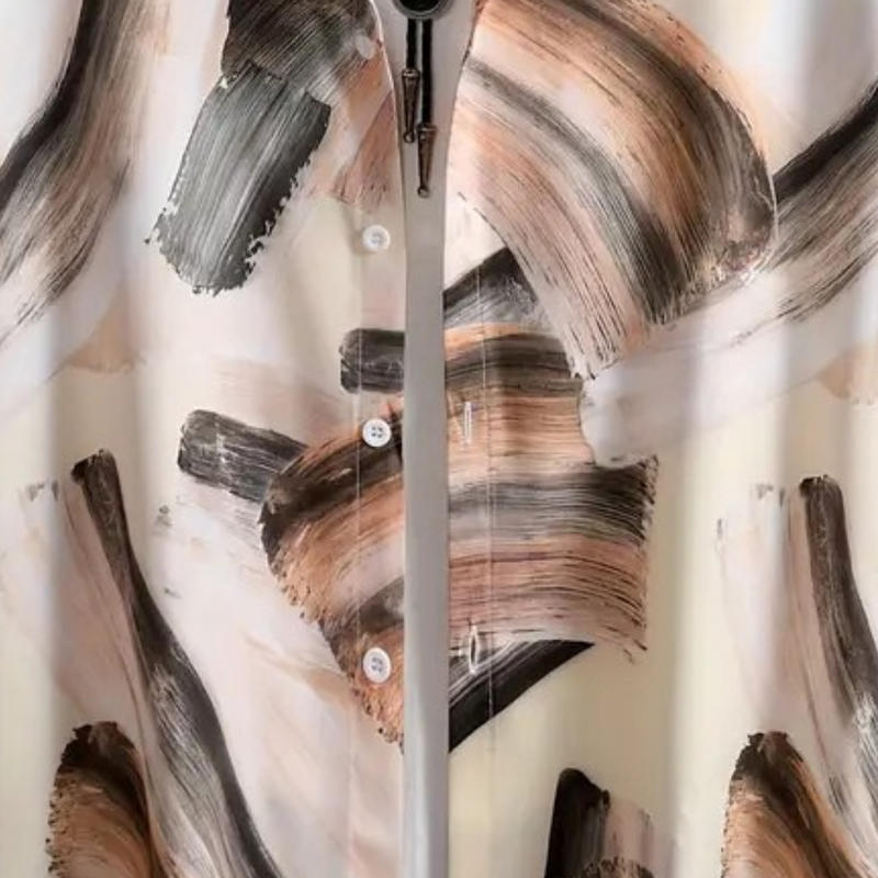 Abstrakte Tapete mit Pinselstrichen - Modernes Wanddesign-Luzern Mode