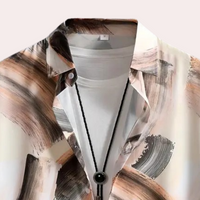 Abstrakte Tapete mit Pinselstrichen - Modernes Wanddesign-Luzern Mode