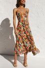 Maxi Sommerkleid Damen | Luftig tailliert | Leichtes Kleid | Urlaub Look-Gelb-S-Luzern Mode