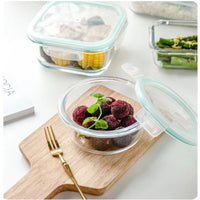 Lunchbox | Glas Langlebig Vielseitig Robust Wiederverwendbar Transparent-Luzern Mode