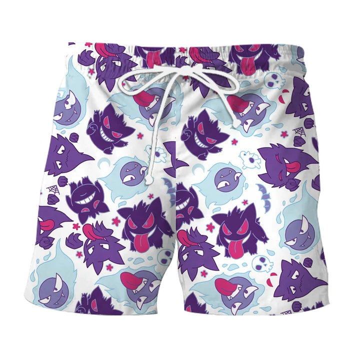 Pyjama Set Sommer | Gengar Snorlax Print | 1 kaufen 1 gratis | Unisex & bequem-03-M-Luzern Mode