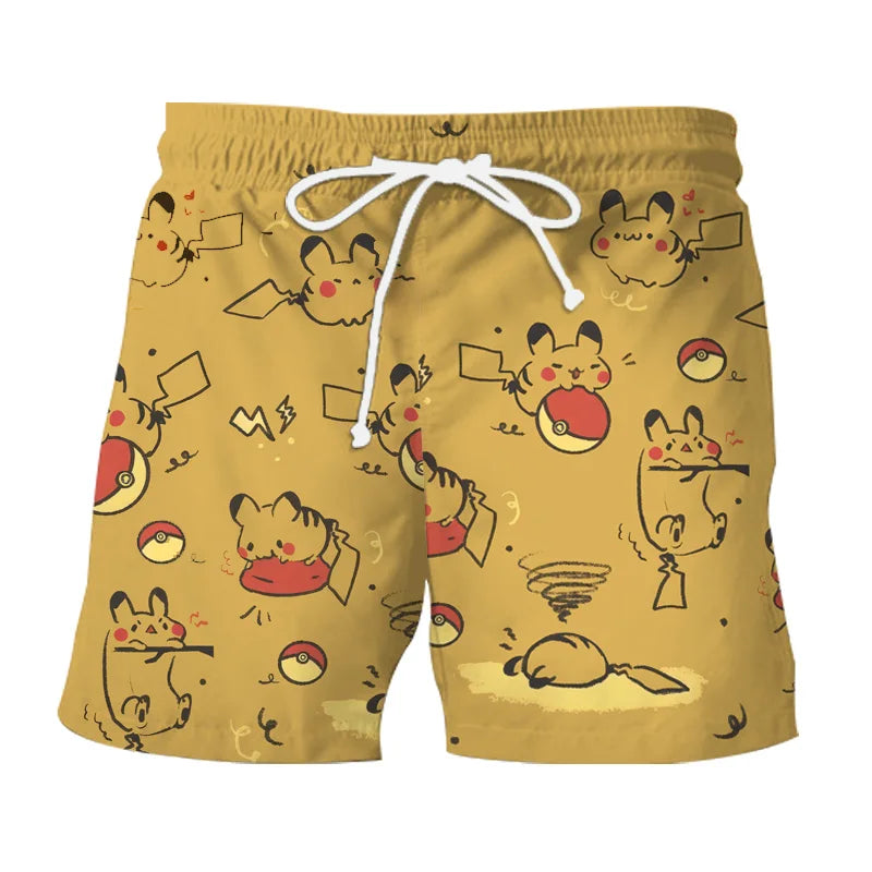 Pyjama Set Sommer | Gengar Snorlax Print | 1 kaufen 1 gratis | Unisex & bequem-09-M-Luzern Mode