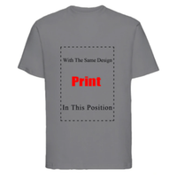 100 % Baumwolle | witziger Print | Unisex Passform | bequem | vorgewaschen | XS–5XL-Dunkelgrau-XS-Luzern Mode