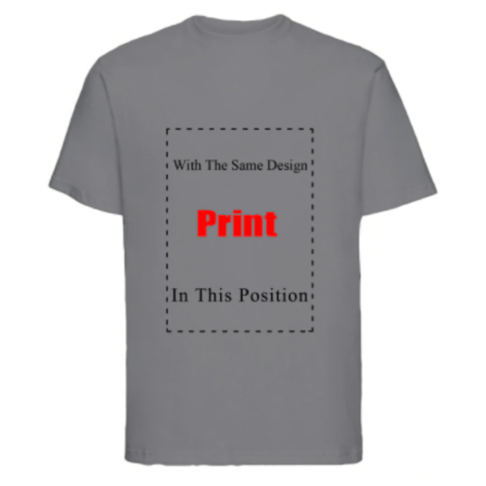 100 % Baumwolle | witziger Print | Unisex Passform | bequem | vorgewaschen | XS–5XL-Dunkelgrau-XS-Luzern Mode