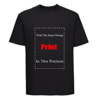 100 % Baumwolle | witziger Print | Unisex Passform | bequem | vorgewaschen | XS–5XL-Schwarz-XS-Luzern Mode