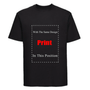 100 % Baumwolle | witziger Print | Unisex Passform | bequem | vorgewaschen | XS–5XL-Schwarz-XS-Luzern Mode