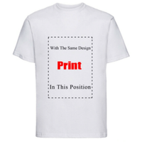 100 % Baumwolle | witziger Print | Unisex Passform | bequem | vorgewaschen | XS–5XL-Weiß-XS-Luzern Mode