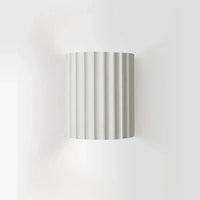 Stilvolle Wandleuchten aus Kunstharz | Modernes Design Licht | LuxaLicht-Weiß-Warmes Weiß-Luzern Mode