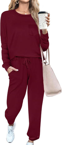 Unisex Jogginganzug mit Streifenmuster und Kordelzug-Luzern Mode