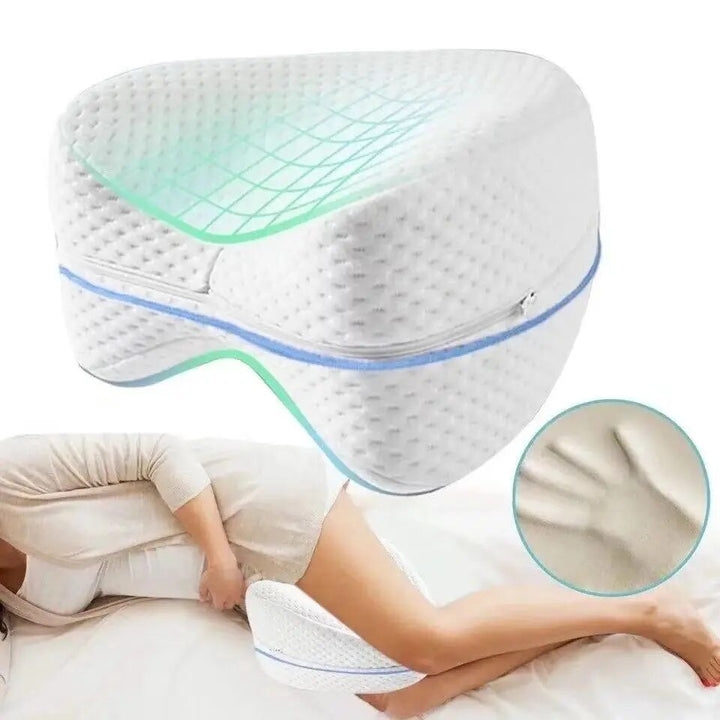 Beinkissen | Luxus Ergonomisch Memory-Schaum Langlebig Komfortabel Uni-Luzern Mode