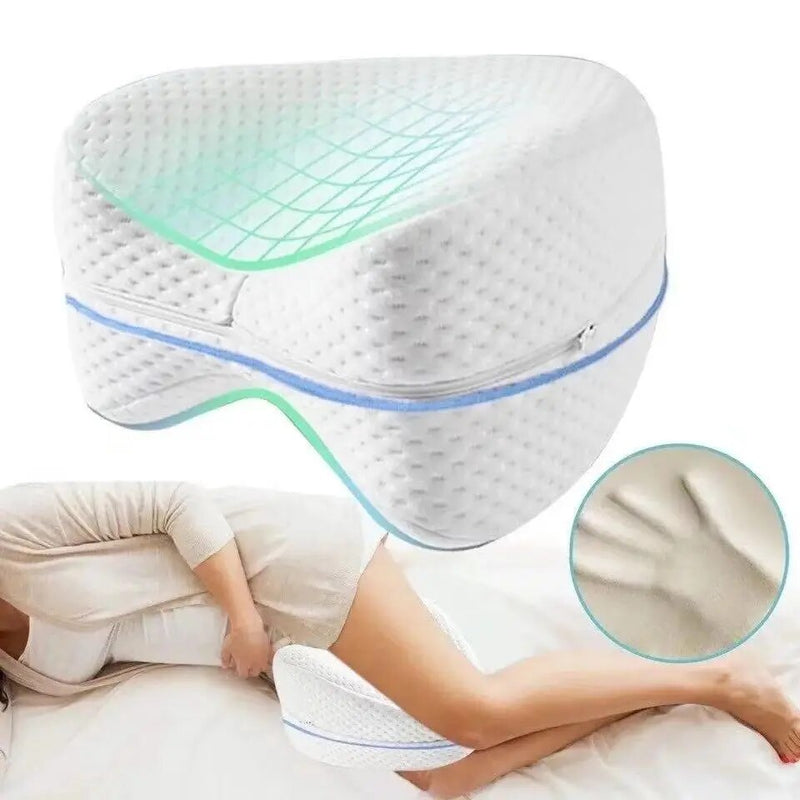 Beinkissen | Luxus Ergonomisch Memory-Schaum Langlebig Komfortabel Uni-Luzern Mode
