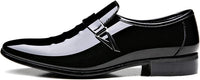Herren Lackleder Business Schnürschuhe für Hochzeiten-Luzern Mode