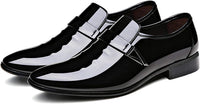 Herren Lackleder Business Schnürschuhe für Hochzeiten-Luzern Mode