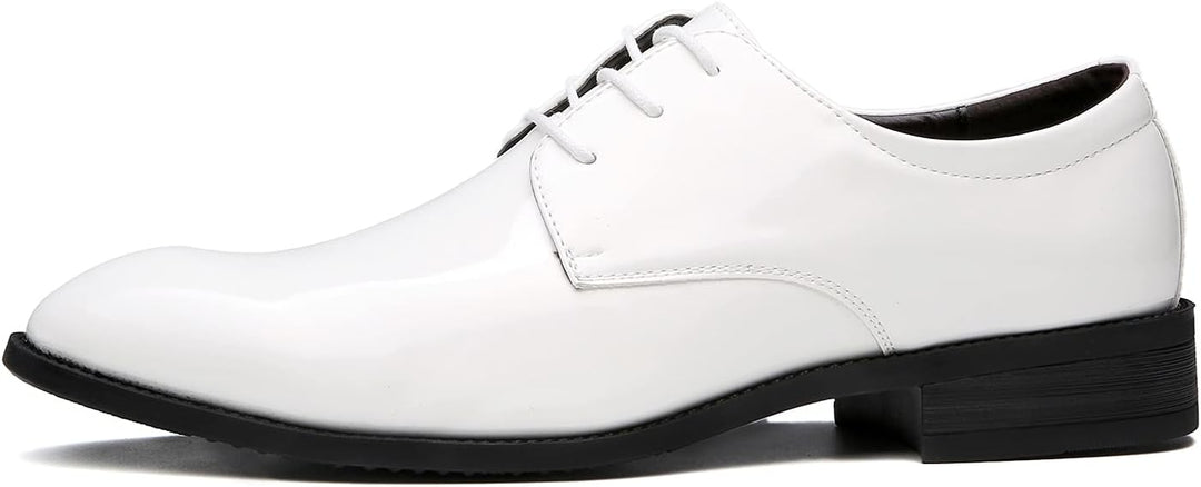 Herren Lackleder Business Schnürschuhe für Hochzeiten-Luzern Mode