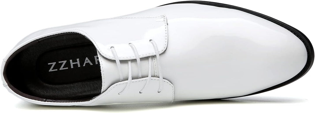 Herren Lackleder Business Schnürschuhe für Hochzeiten-Luzern Mode