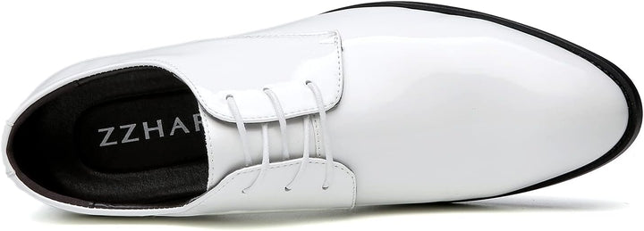 Herren Lackleder Business Schnürschuhe für Hochzeiten-Luzern Mode