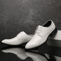 Herren Lackleder Business Schnürschuhe für Hochzeiten-Luzern Mode
