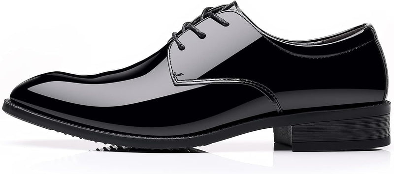 Herren Lackleder Business Schnürschuhe für Hochzeiten-Luzern Mode
