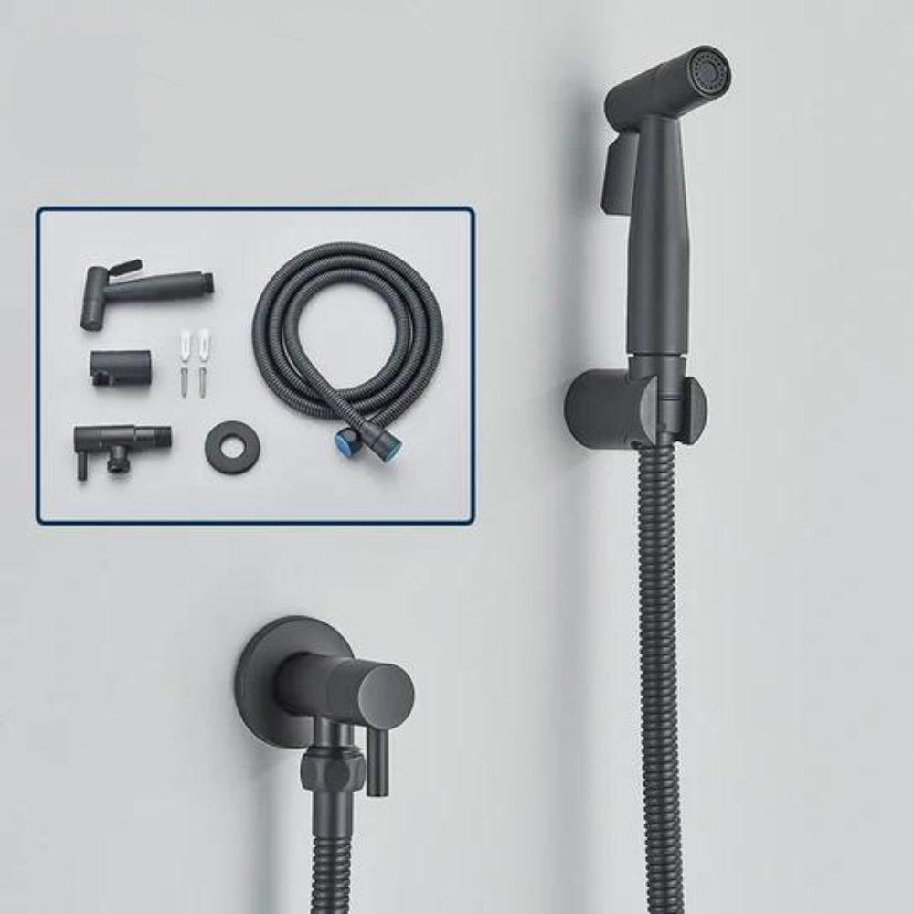 Bidet | Luxus Hygienisch Edelstahl Langlebig Stilvoll Komfortabel Frisch-Schwarz-Luzern Mode